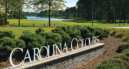 Carolina Colours Sign Wide